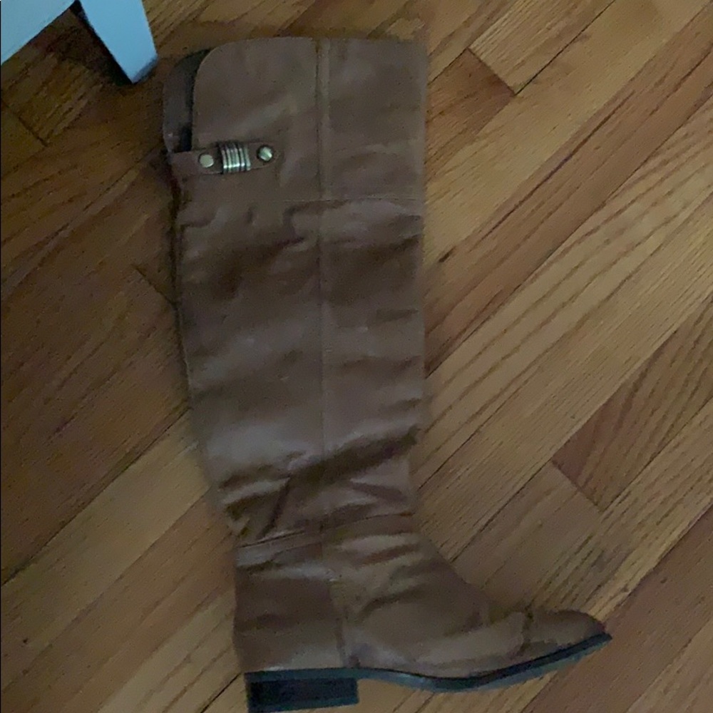 Chinese Laundry Tall Leather Boots wide calf
